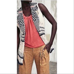 Anthropologie Moth Draw The Eye Sweater Vest